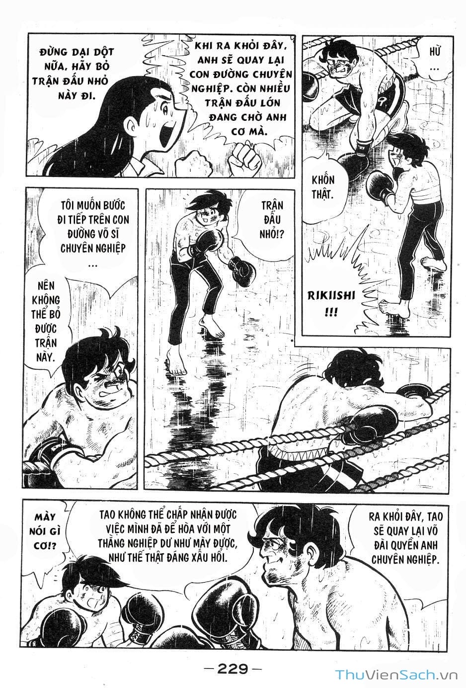 Truyện Tranh Thiết Quyền Lãng Tử - Ashita No Joe trang 5