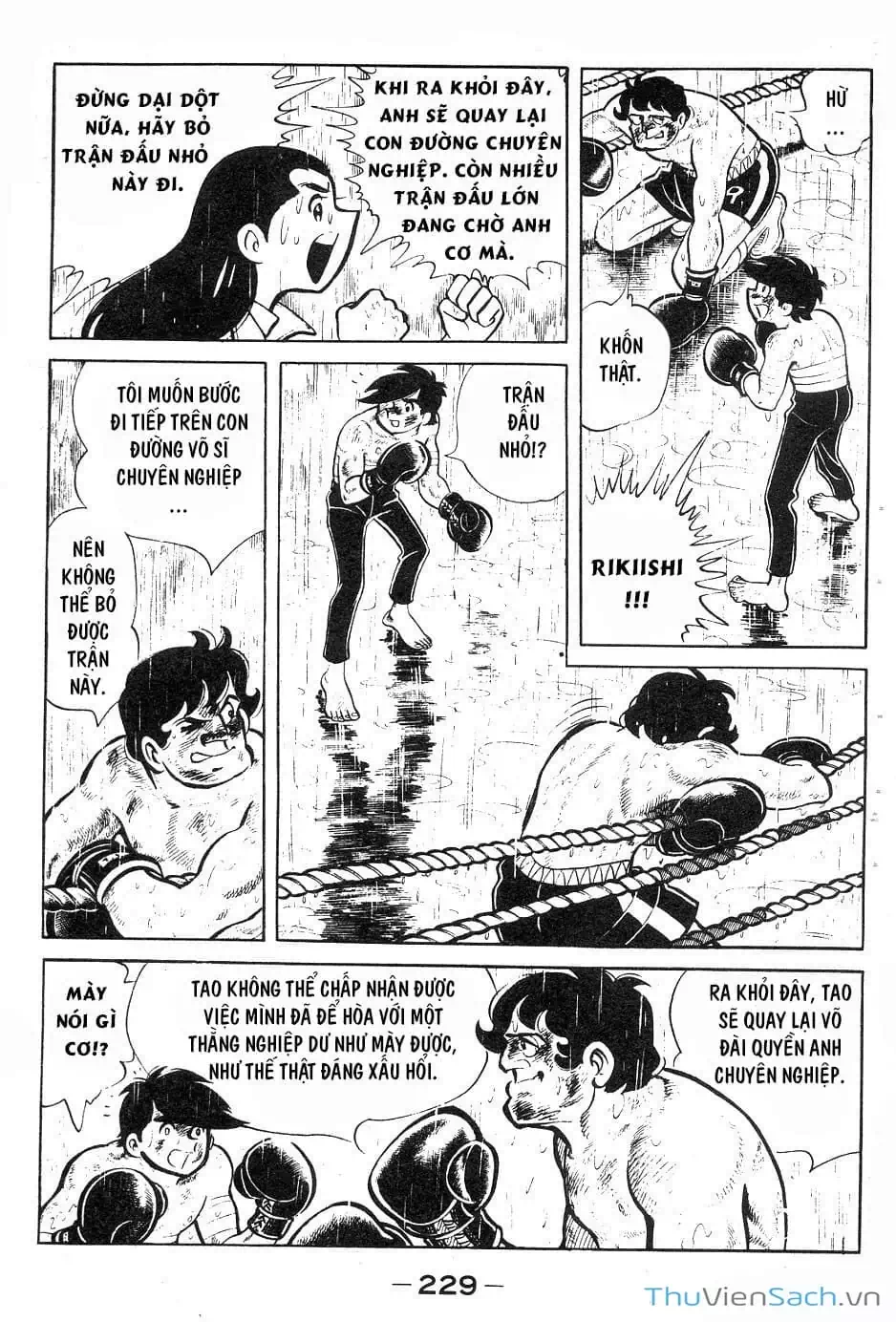 Truyện Tranh Thiết Quyền Lãng Tử - Ashita No Joe trang 5