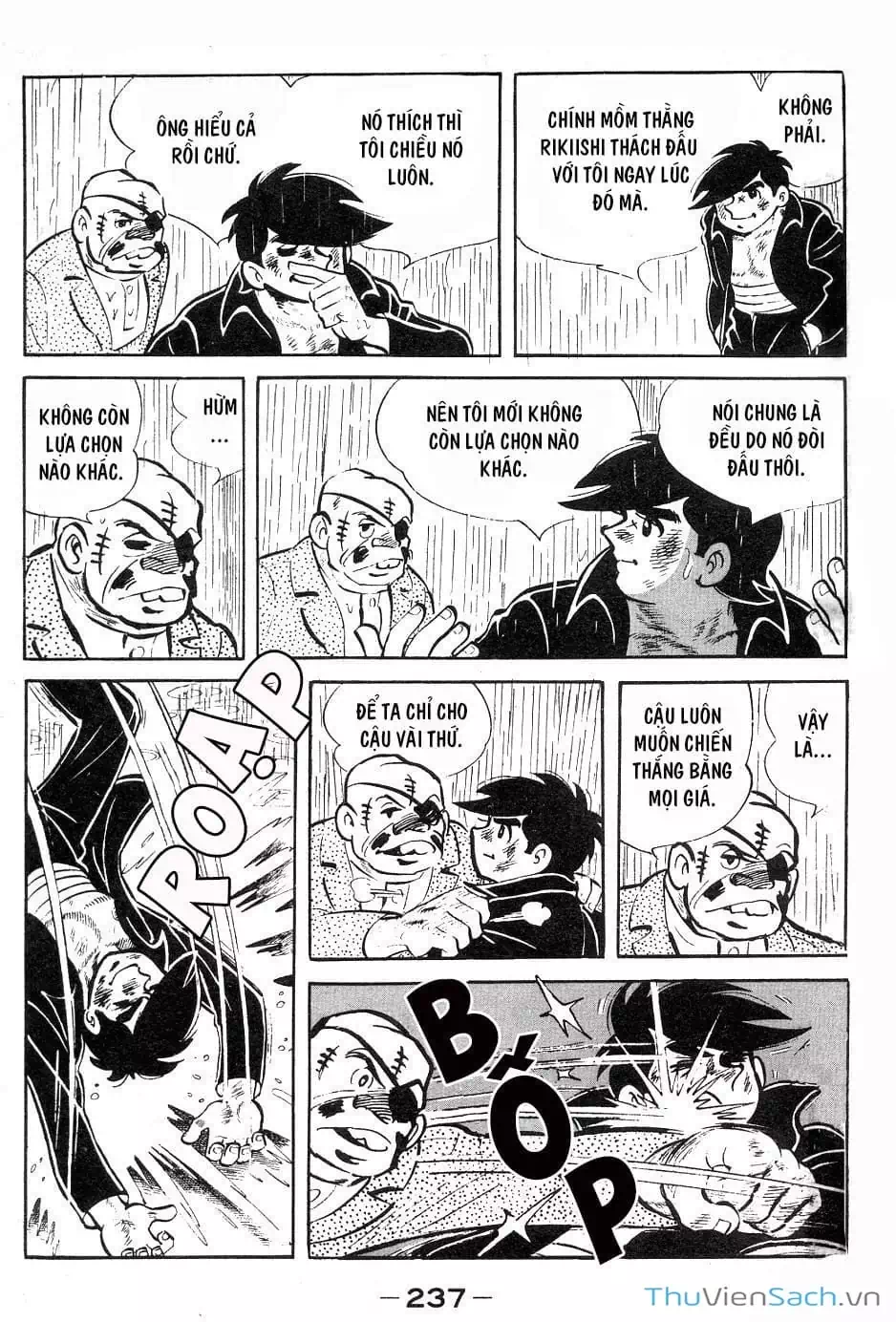 Truyện Tranh Thiết Quyền Lãng Tử - Ashita No Joe trang 5