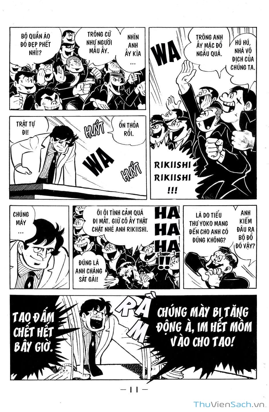 Truyện Tranh Thiết Quyền Lãng Tử - Ashita No Joe trang 5