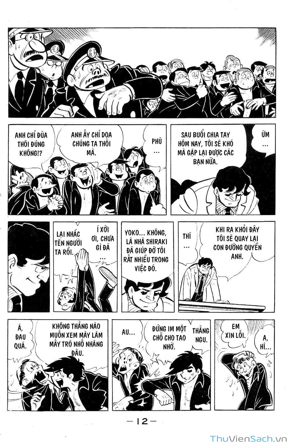 Truyện Tranh Thiết Quyền Lãng Tử - Ashita No Joe trang 5