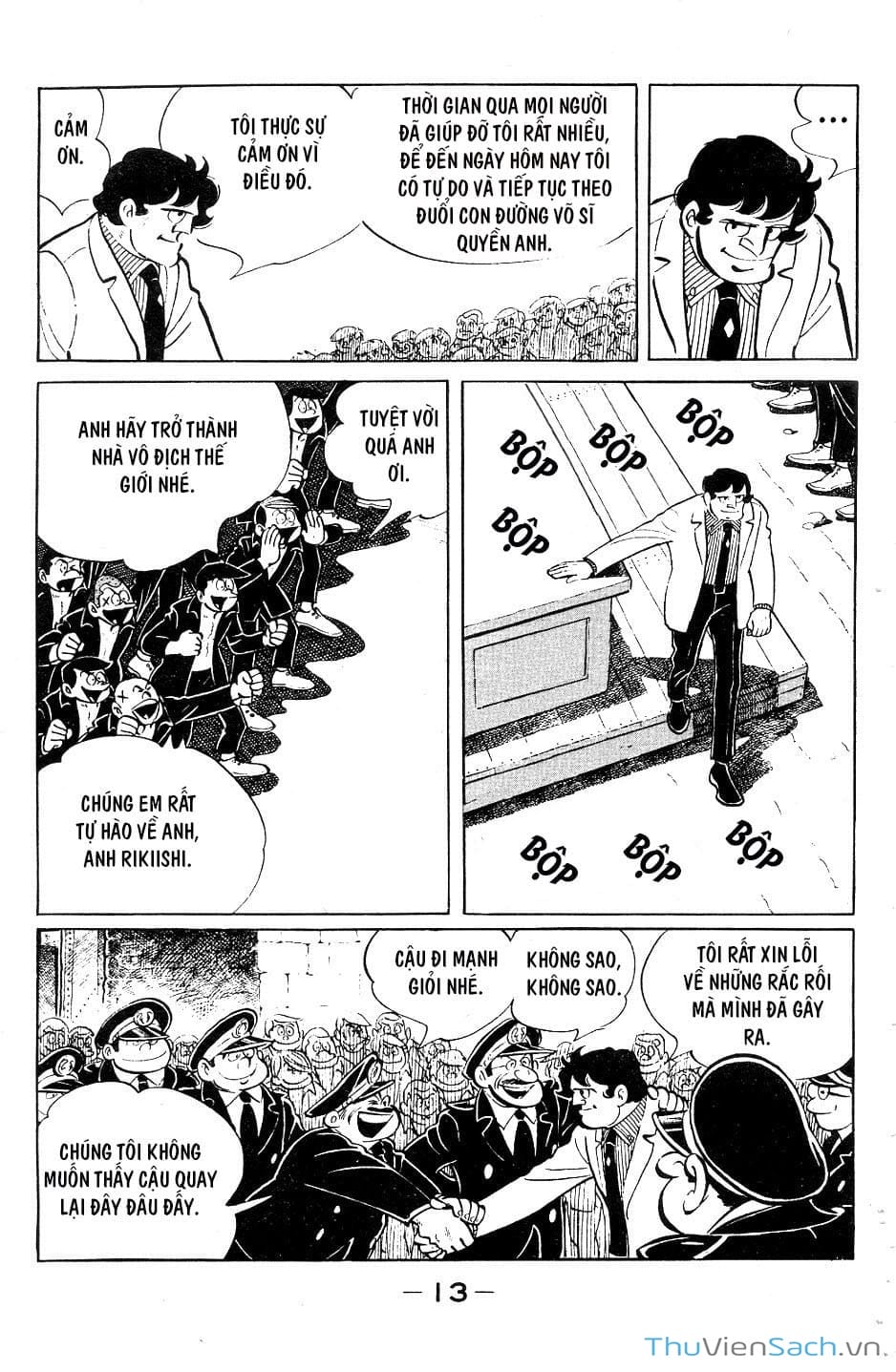 Truyện Tranh Thiết Quyền Lãng Tử - Ashita No Joe trang 5