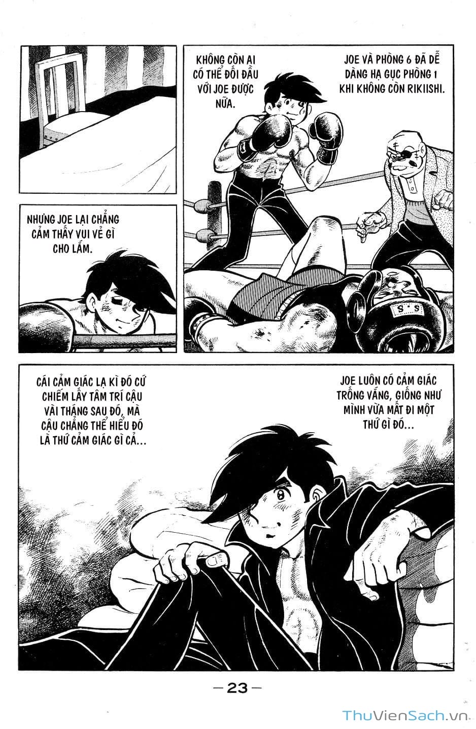 Truyện Tranh Thiết Quyền Lãng Tử - Ashita No Joe trang 5