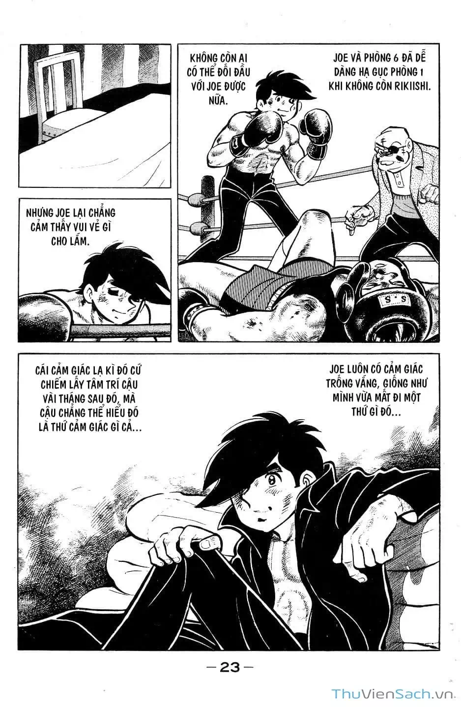 Truyện Tranh Thiết Quyền Lãng Tử - Ashita No Joe trang 5