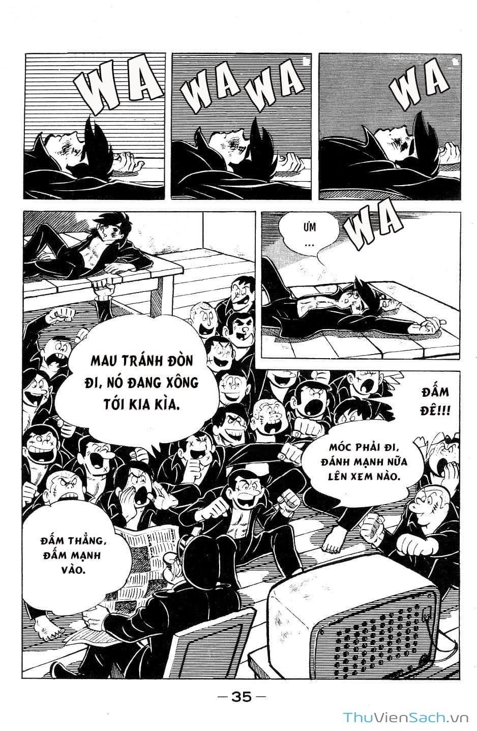 Truyện Tranh Thiết Quyền Lãng Tử - Ashita No Joe trang 5