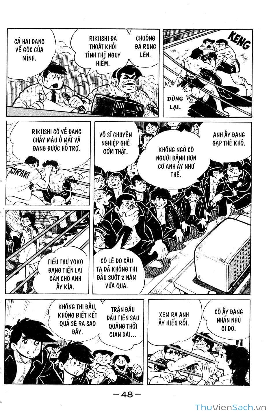 Truyện Tranh Thiết Quyền Lãng Tử - Ashita No Joe trang 5