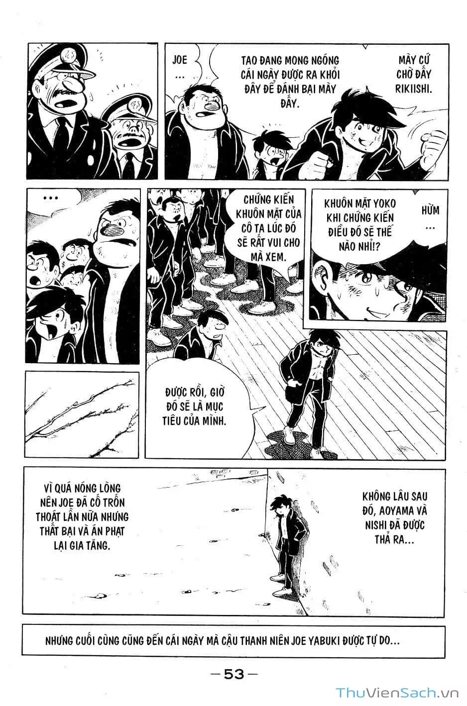 Truyện Tranh Thiết Quyền Lãng Tử - Ashita No Joe trang 5