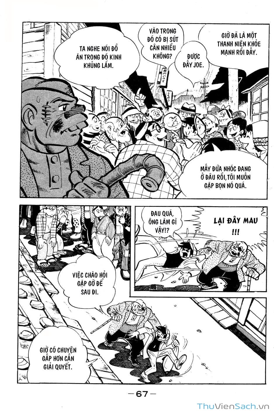 Truyện Tranh Thiết Quyền Lãng Tử - Ashita No Joe trang 5