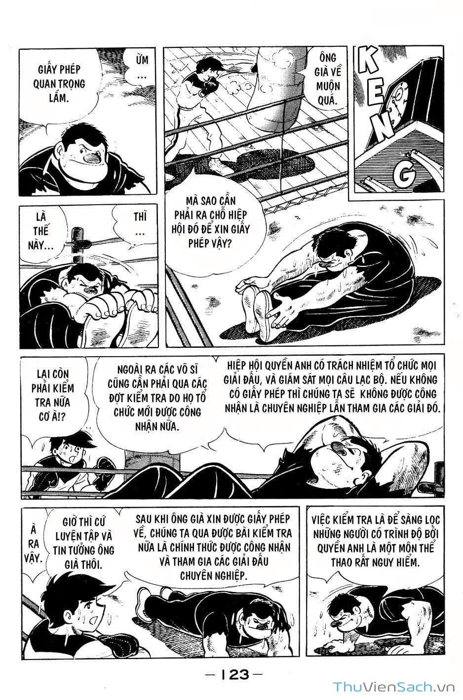 Truyện Tranh Thiết Quyền Lãng Tử - Ashita No Joe trang 5