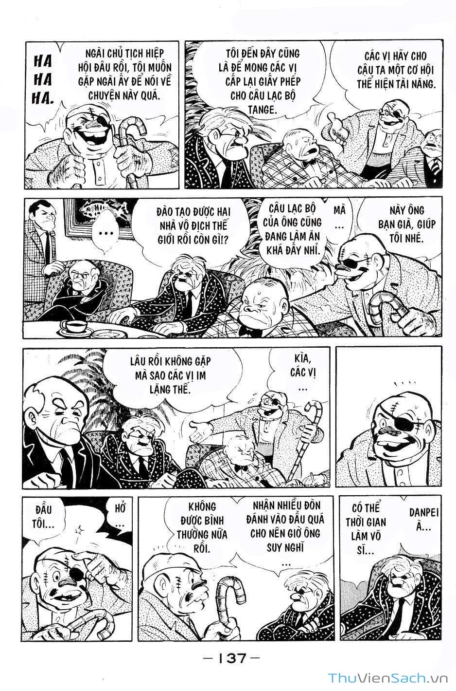 Truyện Tranh Thiết Quyền Lãng Tử - Ashita No Joe trang 5