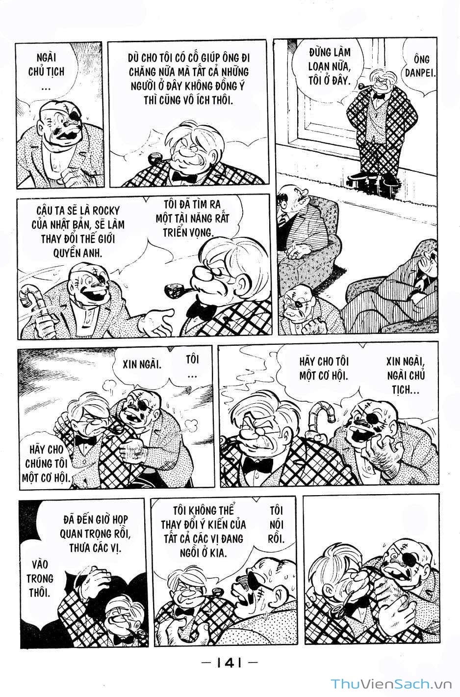 Truyện Tranh Thiết Quyền Lãng Tử - Ashita No Joe trang 5