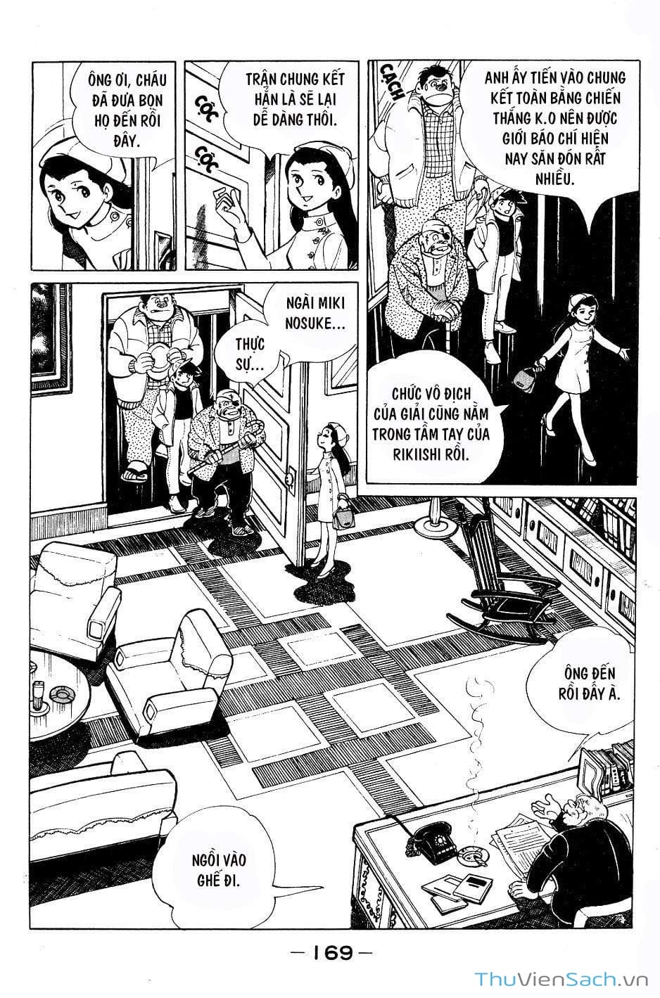 Truyện Tranh Thiết Quyền Lãng Tử - Ashita No Joe trang 5