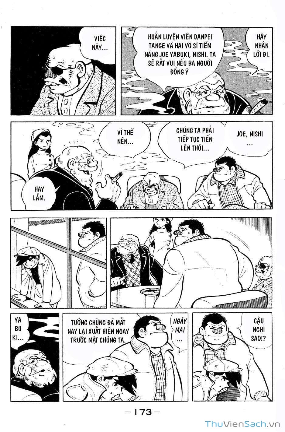 Truyện Tranh Thiết Quyền Lãng Tử - Ashita No Joe trang 5