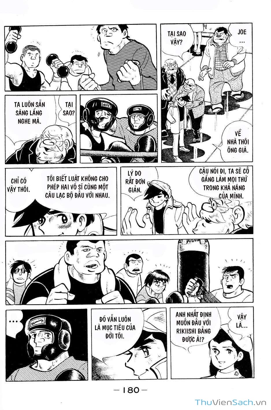 Truyện Tranh Thiết Quyền Lãng Tử - Ashita No Joe trang 5