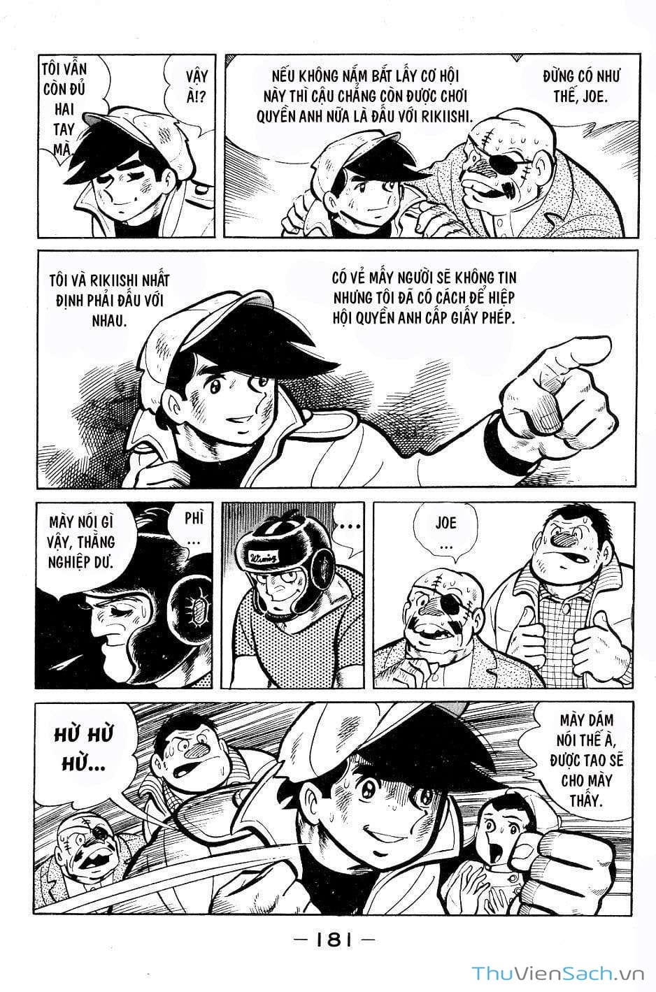 Truyện Tranh Thiết Quyền Lãng Tử - Ashita No Joe trang 5