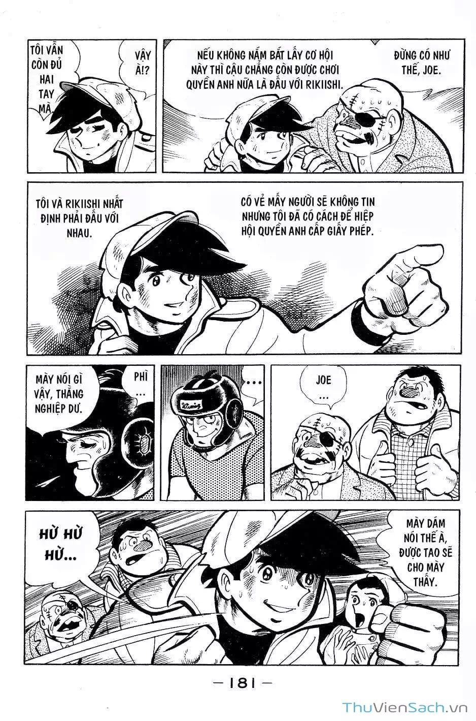 Truyện Tranh Thiết Quyền Lãng Tử - Ashita No Joe trang 5