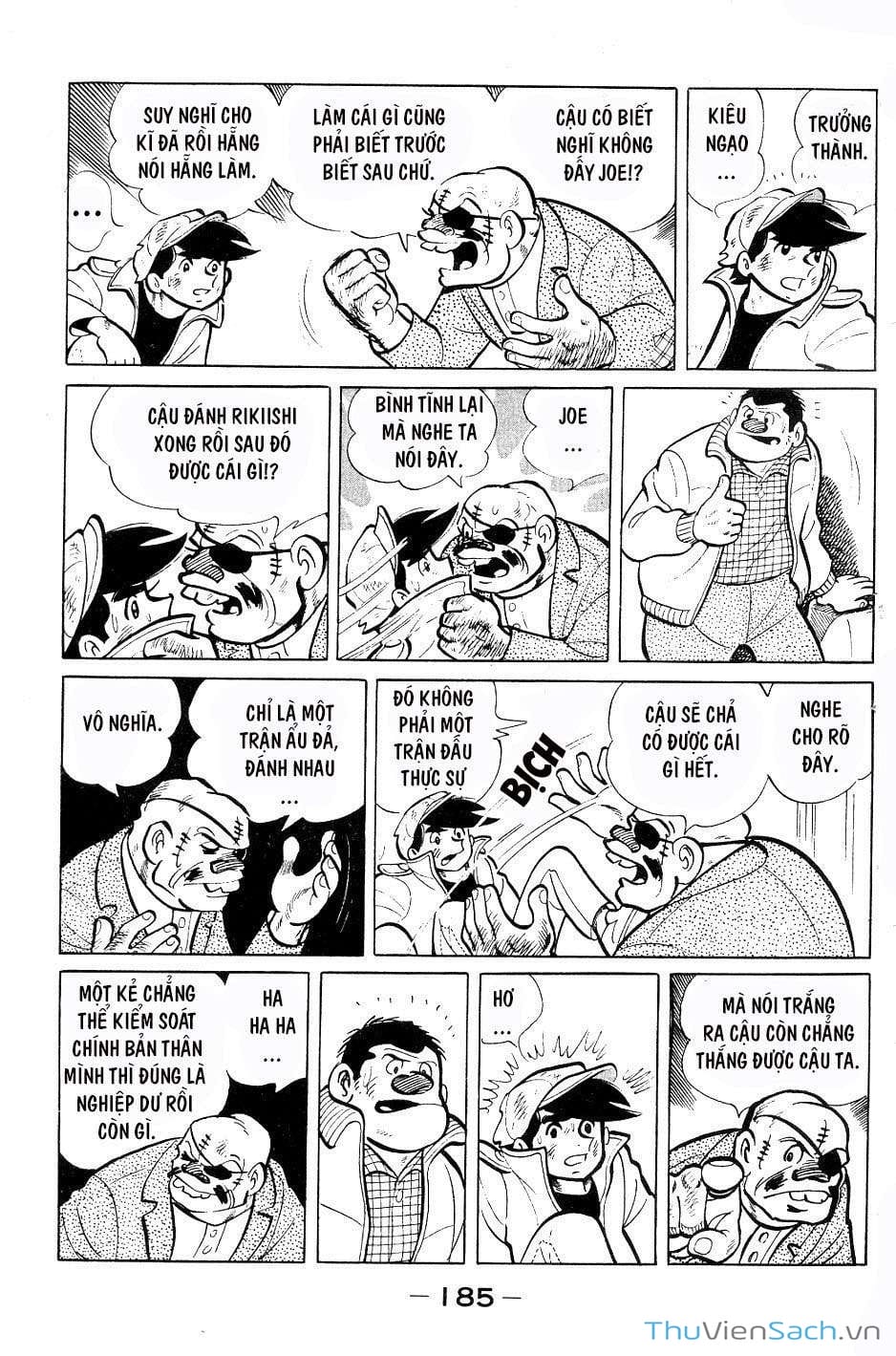 Truyện Tranh Thiết Quyền Lãng Tử - Ashita No Joe trang 5