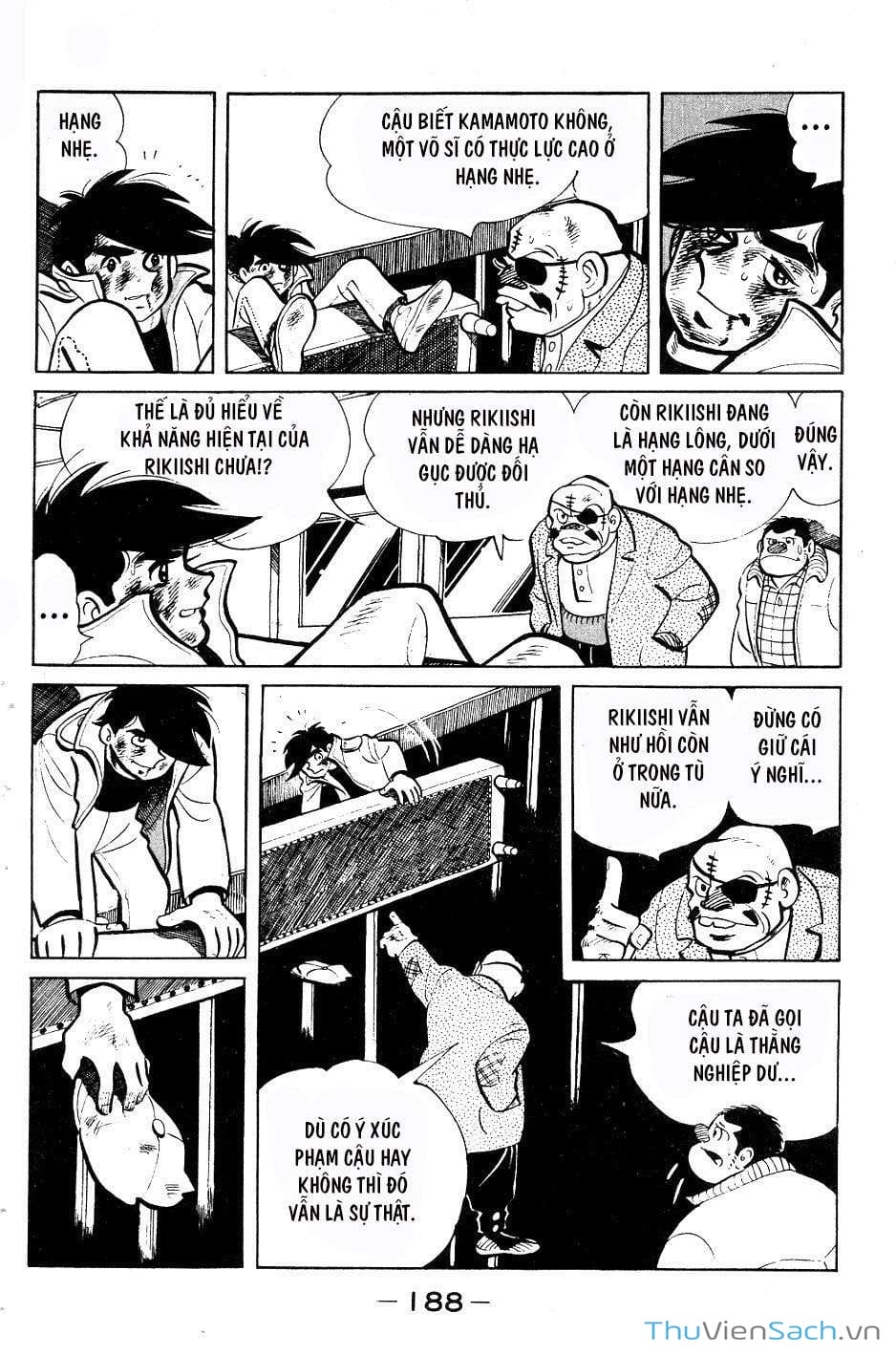 Truyện Tranh Thiết Quyền Lãng Tử - Ashita No Joe trang 5