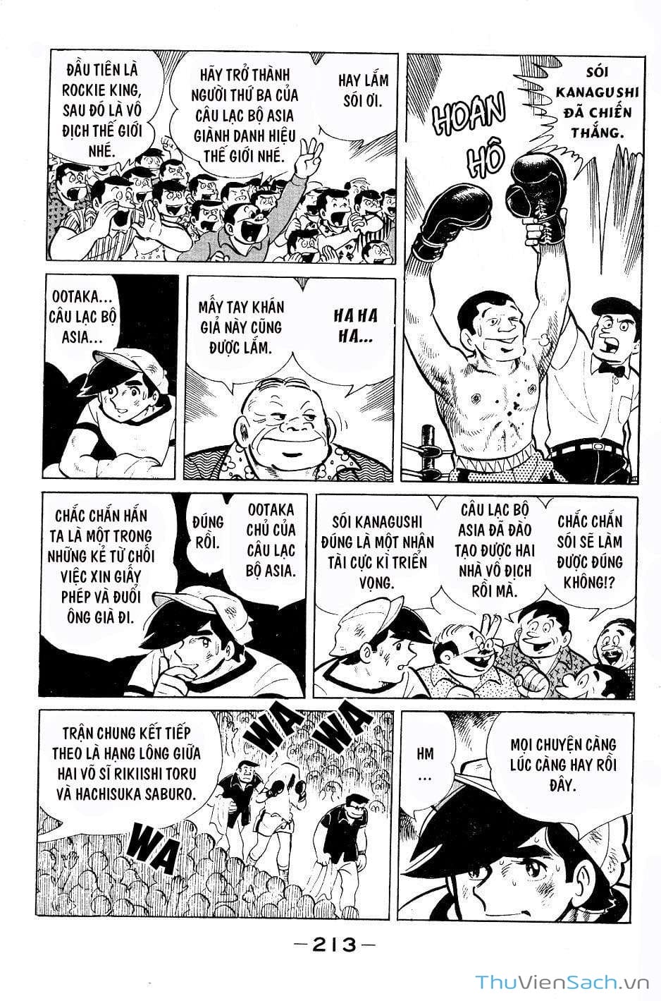 Truyện Tranh Thiết Quyền Lãng Tử - Ashita No Joe trang 5