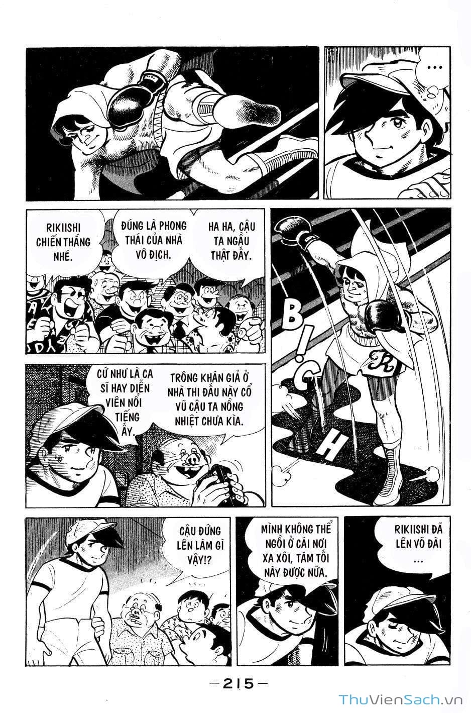 Truyện Tranh Thiết Quyền Lãng Tử - Ashita No Joe trang 5