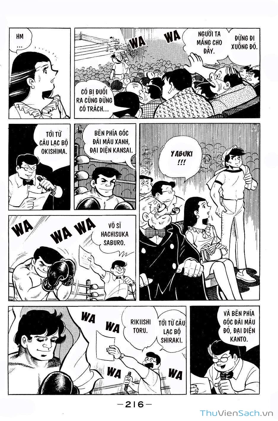 Truyện Tranh Thiết Quyền Lãng Tử - Ashita No Joe trang 5