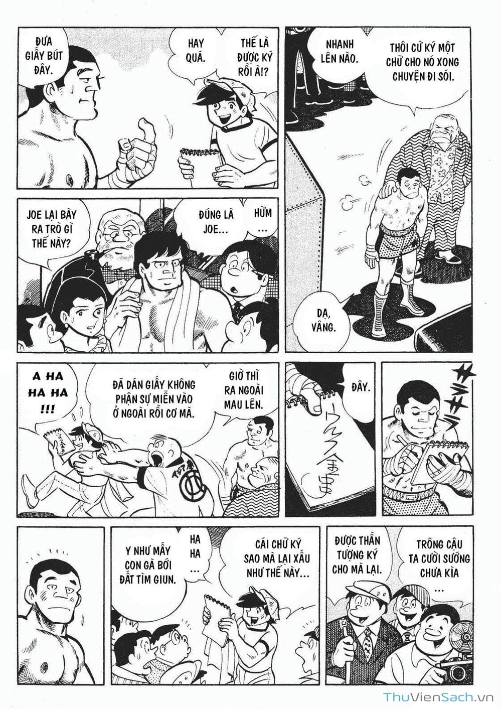 Truyện Tranh Thiết Quyền Lãng Tử - Ashita No Joe trang 5