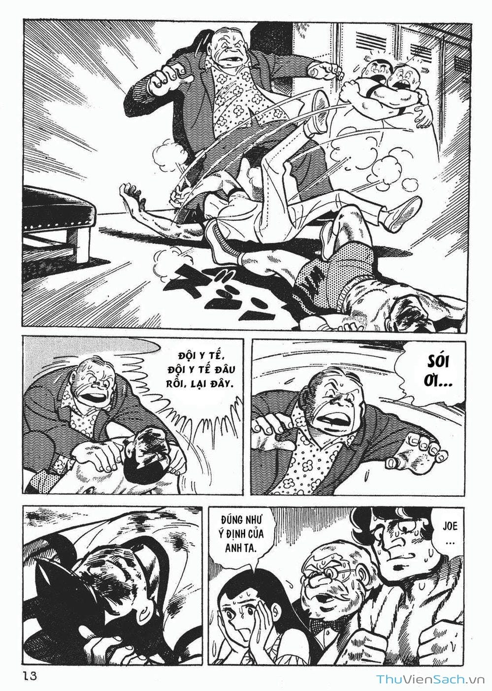 Truyện Tranh Thiết Quyền Lãng Tử - Ashita No Joe trang 5