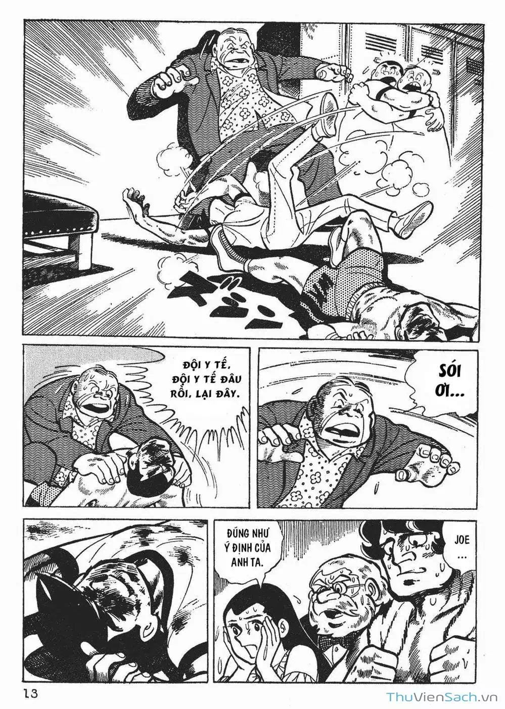 Truyện Tranh Thiết Quyền Lãng Tử - Ashita No Joe trang 5