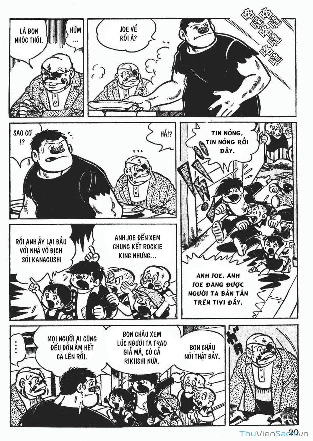 Truyện Tranh Thiết Quyền Lãng Tử - Ashita No Joe trang 5