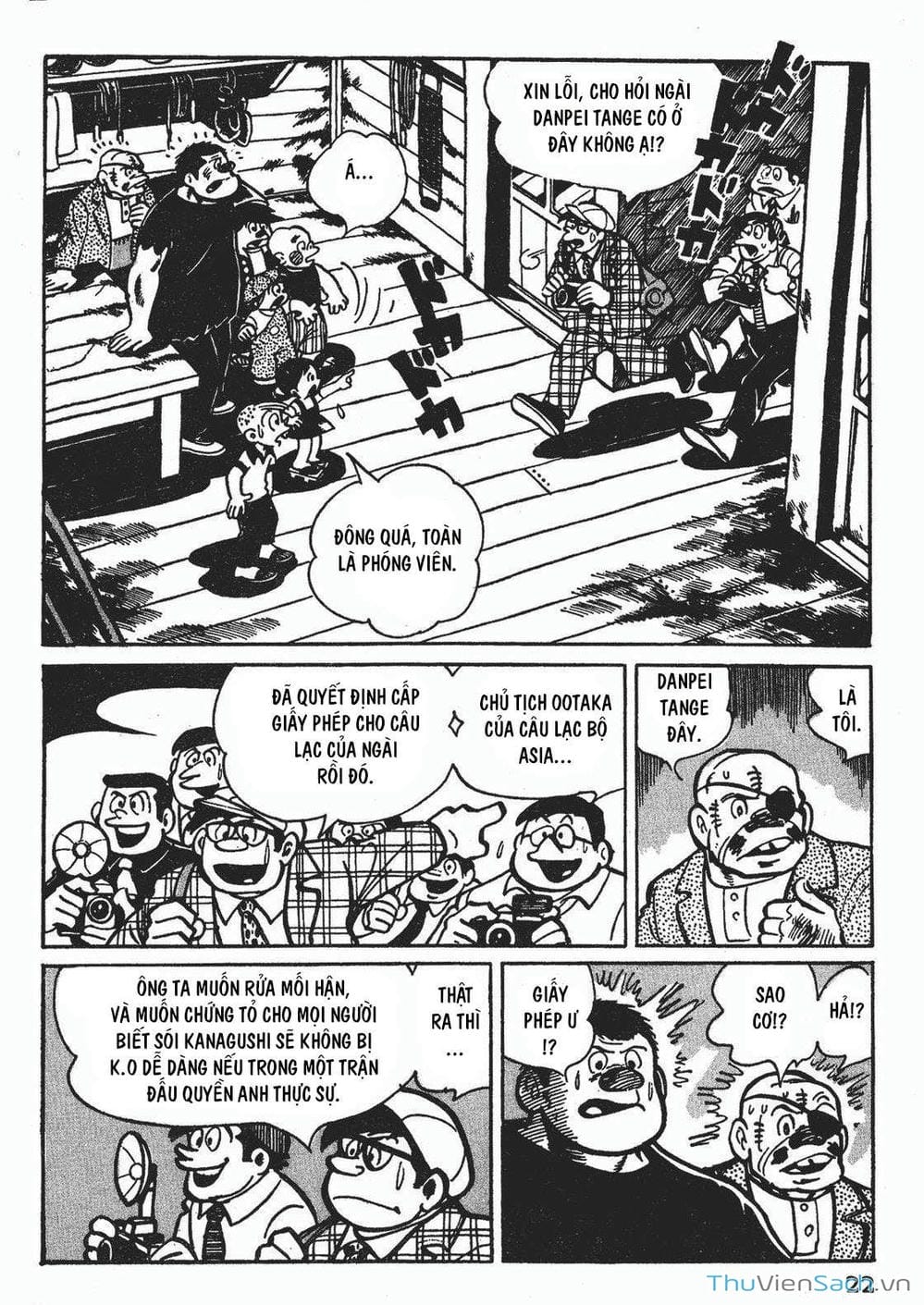 Truyện Tranh Thiết Quyền Lãng Tử - Ashita No Joe trang 5