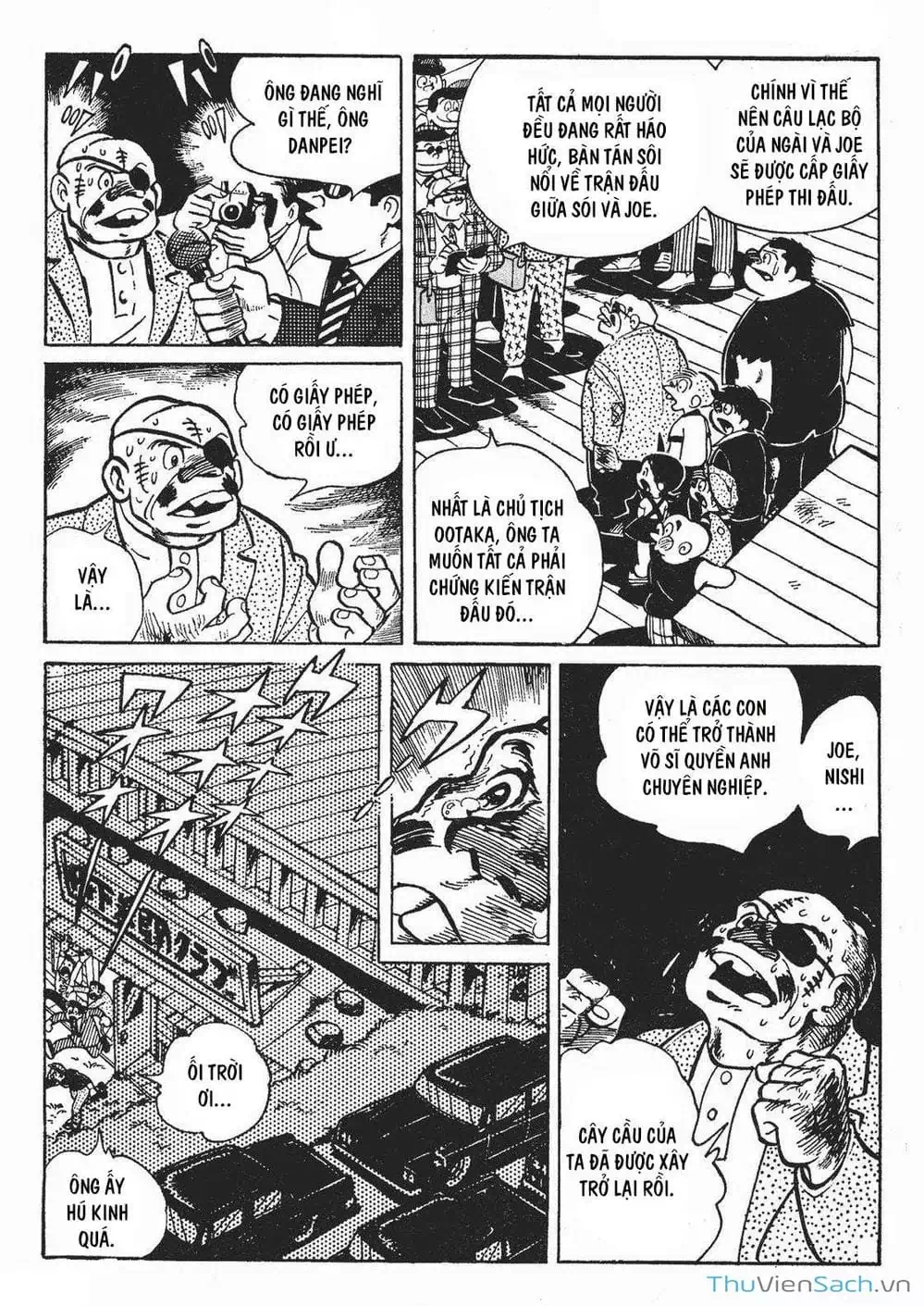 Truyện Tranh Thiết Quyền Lãng Tử - Ashita No Joe trang 5