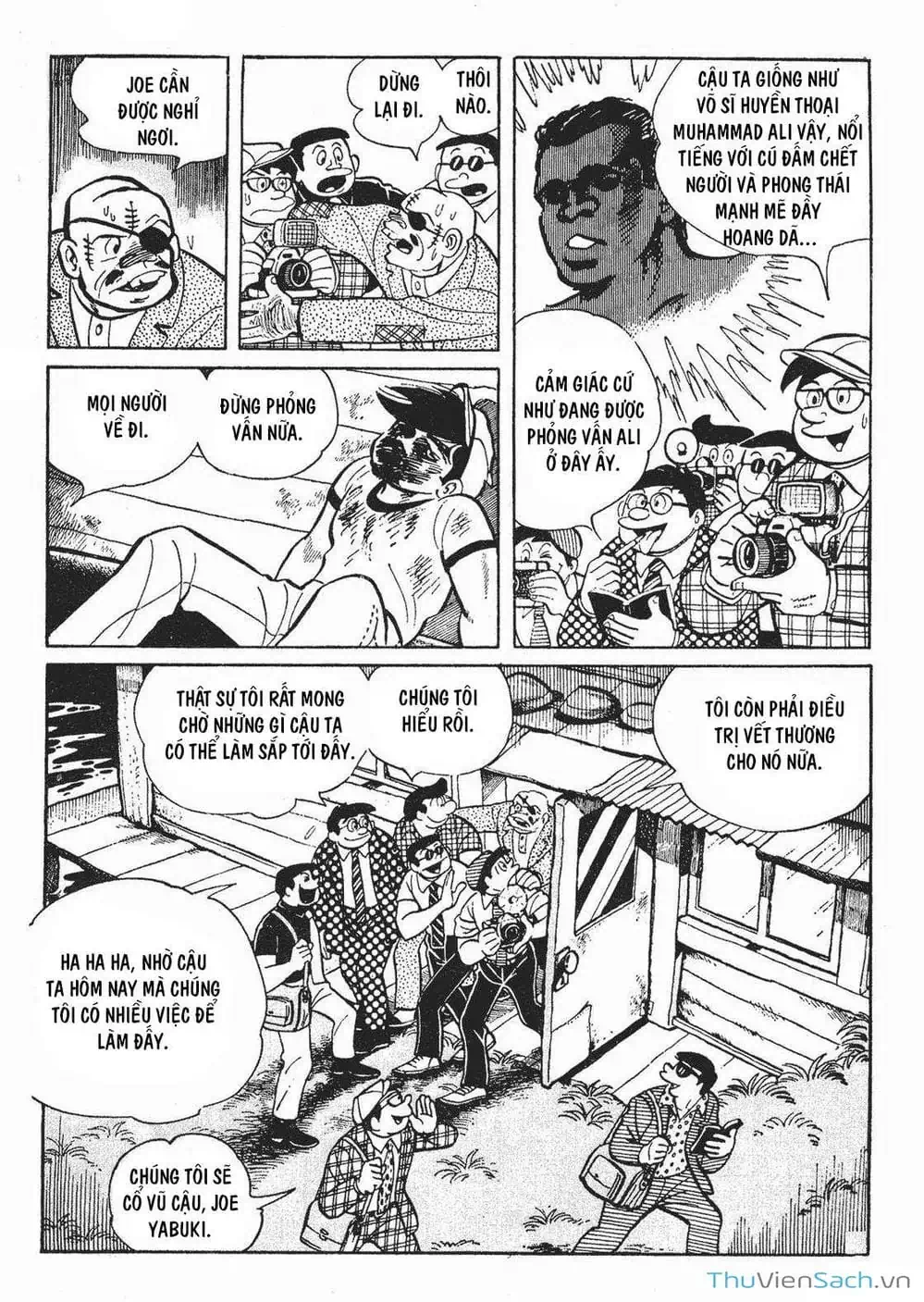 Truyện Tranh Thiết Quyền Lãng Tử - Ashita No Joe trang 5