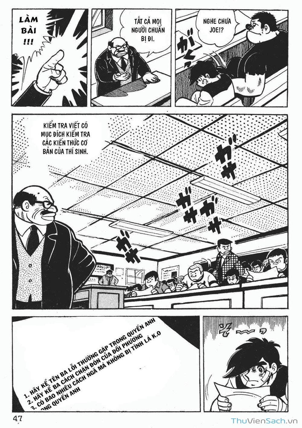 Truyện Tranh Thiết Quyền Lãng Tử - Ashita No Joe trang 5