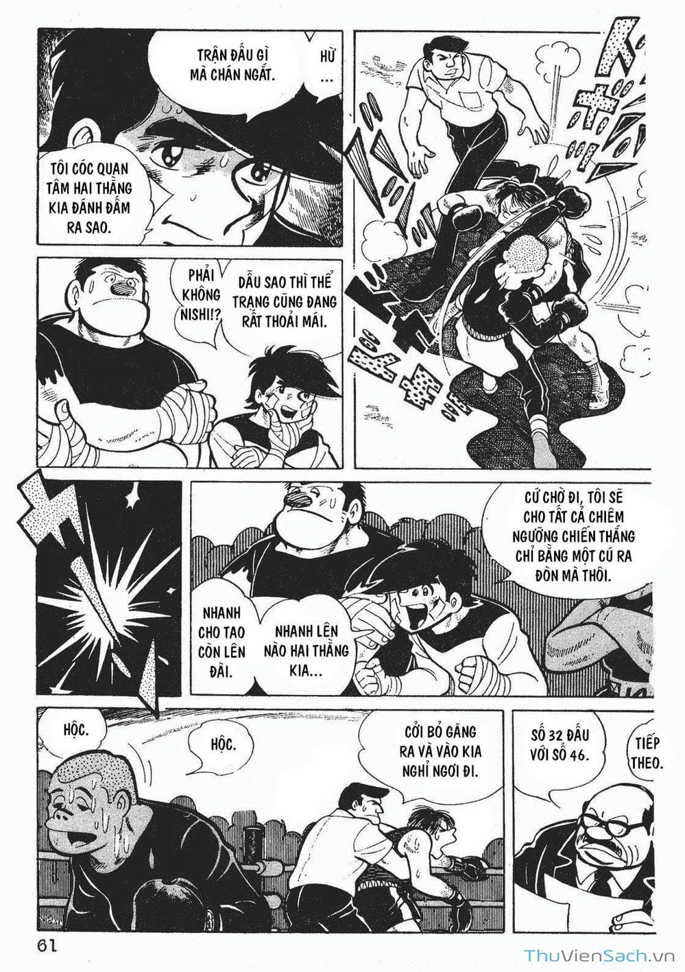 Truyện Tranh Thiết Quyền Lãng Tử - Ashita No Joe trang 5