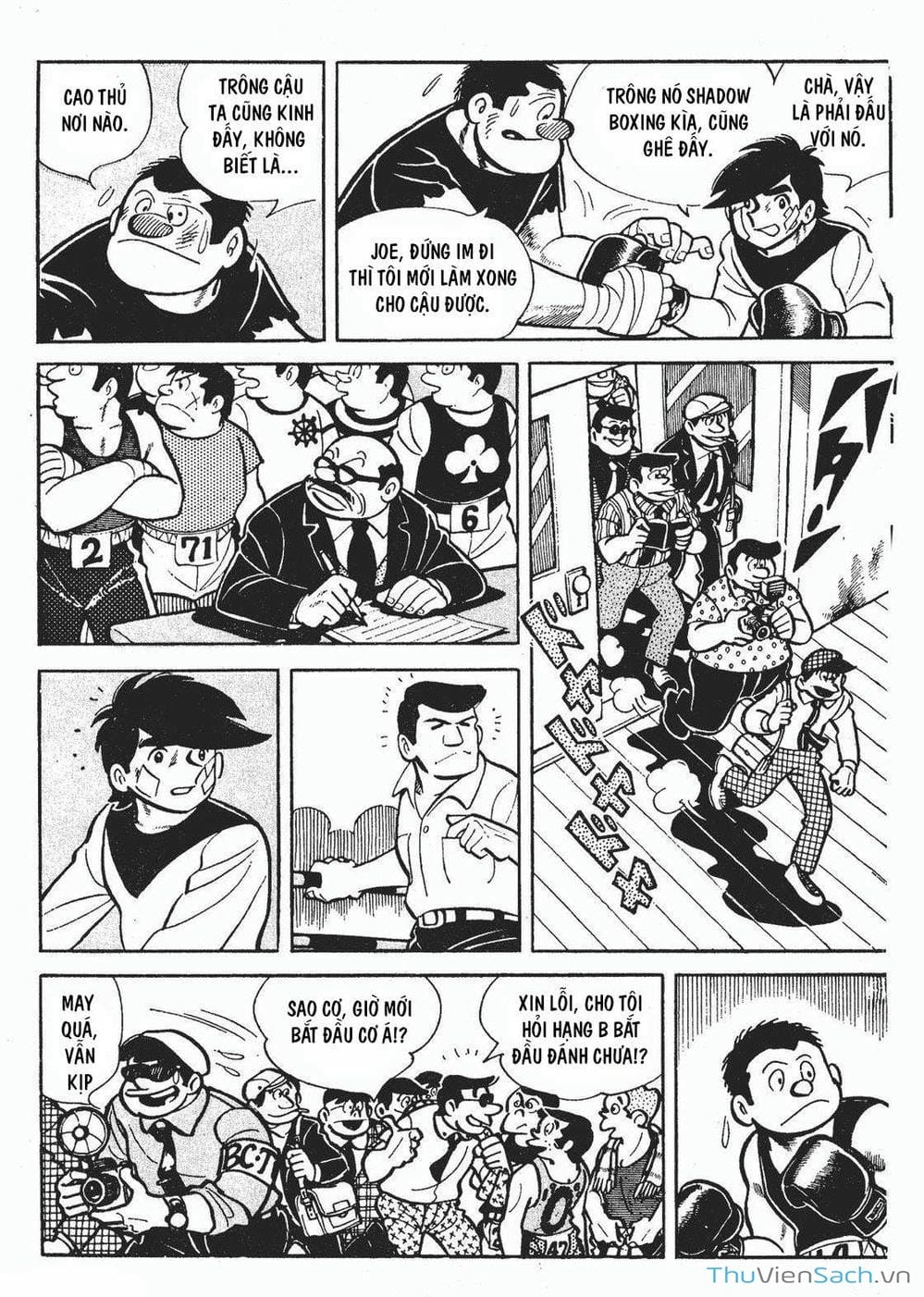 Truyện Tranh Thiết Quyền Lãng Tử - Ashita No Joe trang 5