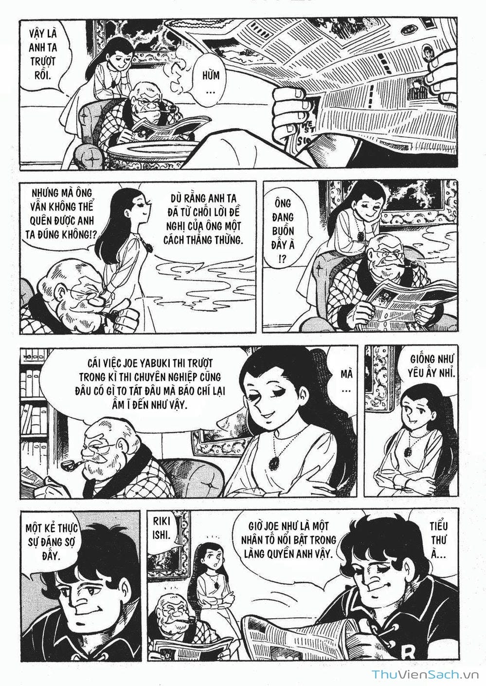 Truyện Tranh Thiết Quyền Lãng Tử - Ashita No Joe trang 5