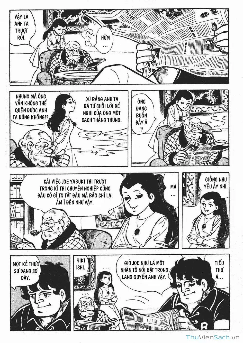 Truyện Tranh Thiết Quyền Lãng Tử - Ashita No Joe trang 5