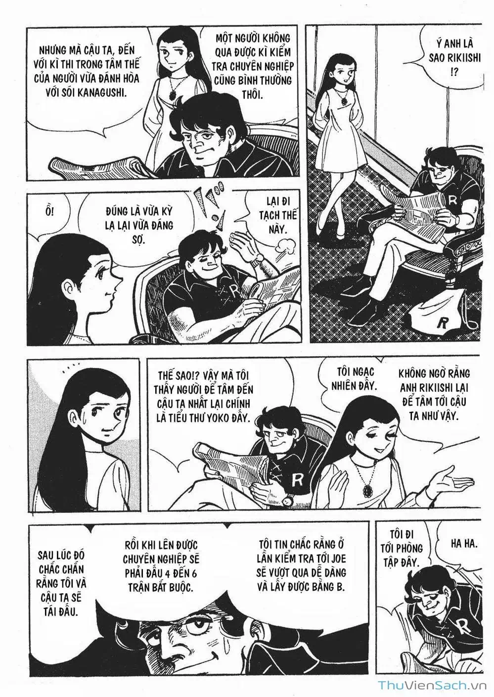 Truyện Tranh Thiết Quyền Lãng Tử - Ashita No Joe trang 5