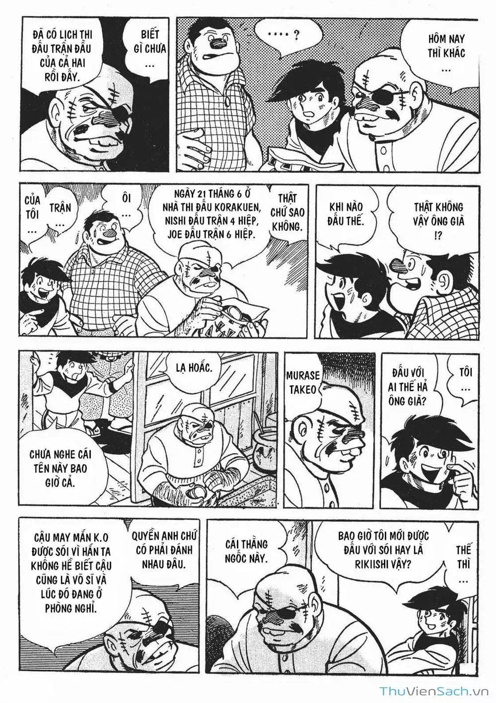 Truyện Tranh Thiết Quyền Lãng Tử - Ashita No Joe trang 5