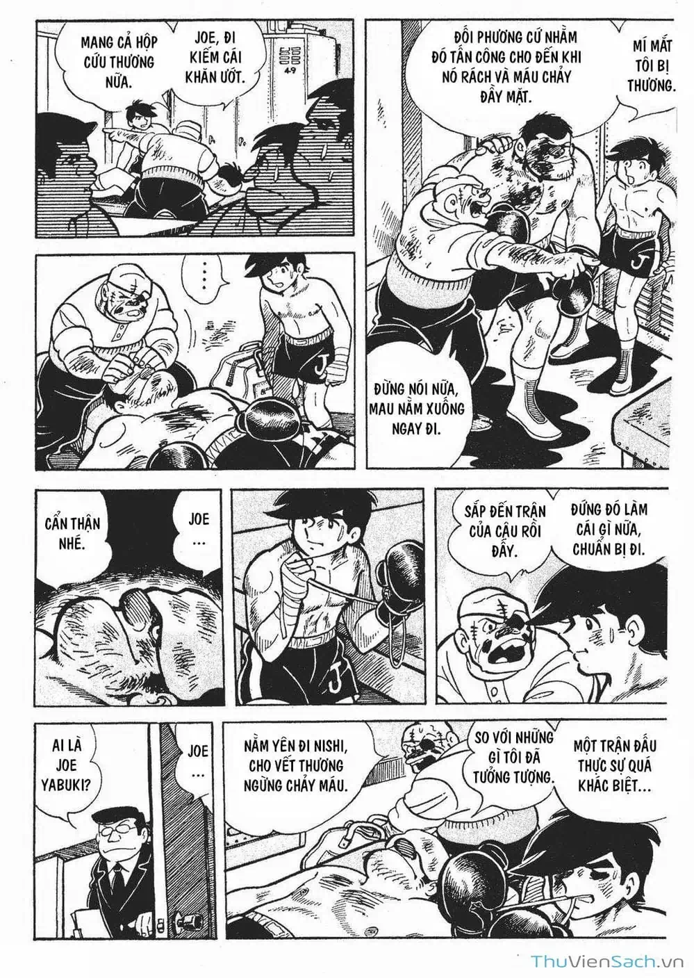 Truyện Tranh Thiết Quyền Lãng Tử - Ashita No Joe trang 5