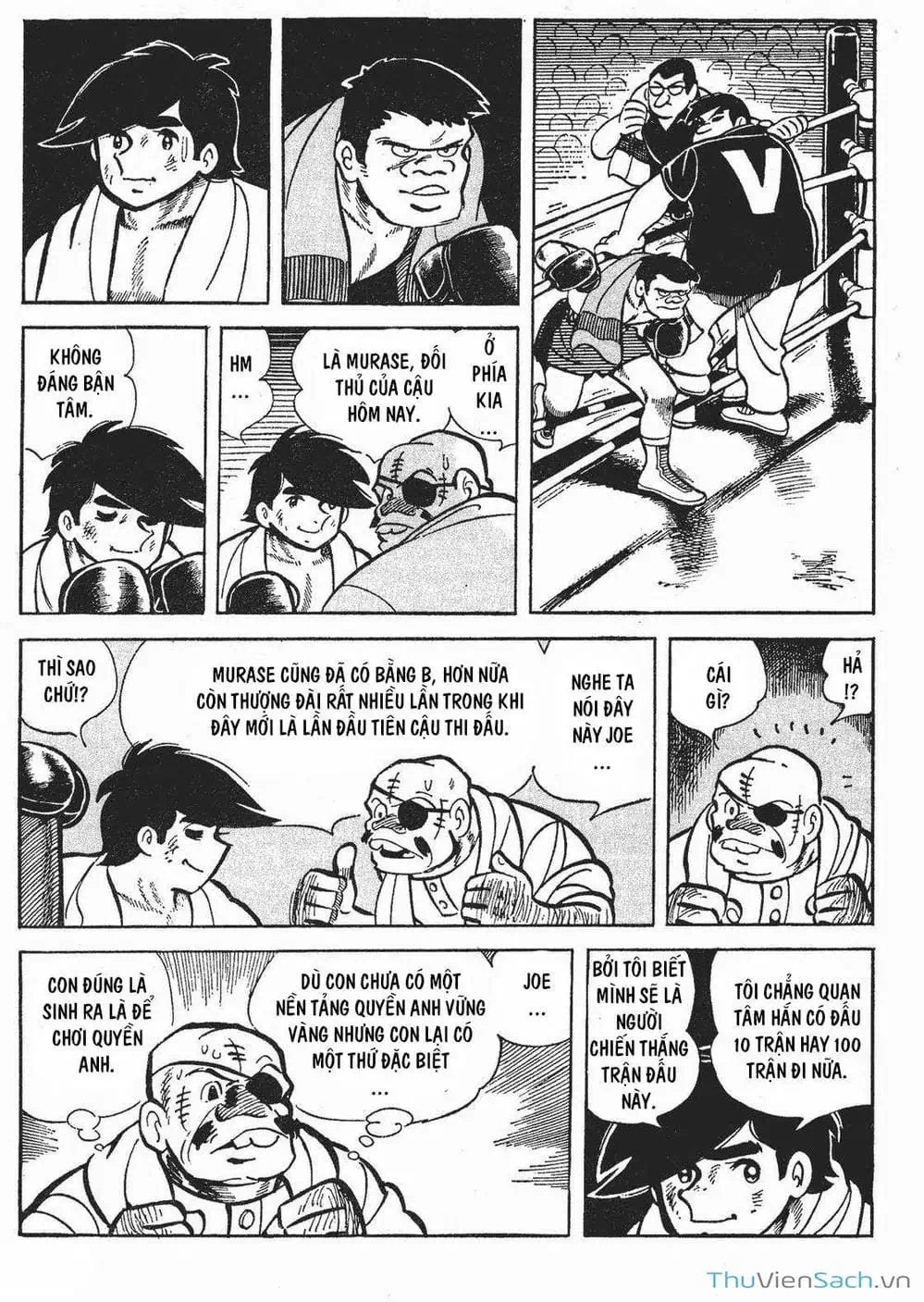 Truyện Tranh Thiết Quyền Lãng Tử - Ashita No Joe trang 5