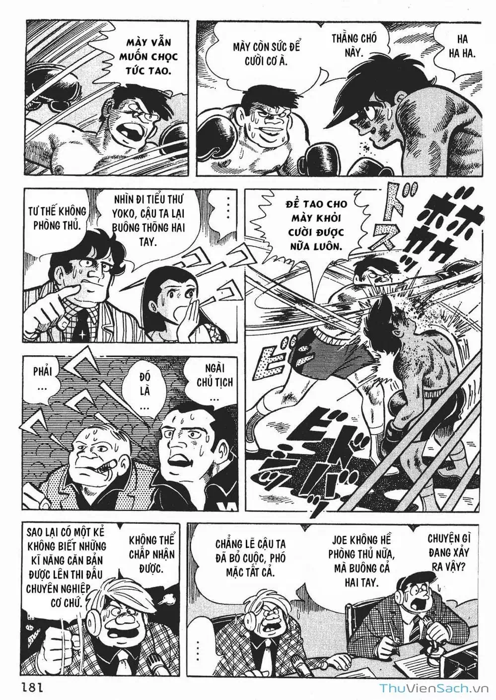 Truyện Tranh Thiết Quyền Lãng Tử - Ashita No Joe trang 5