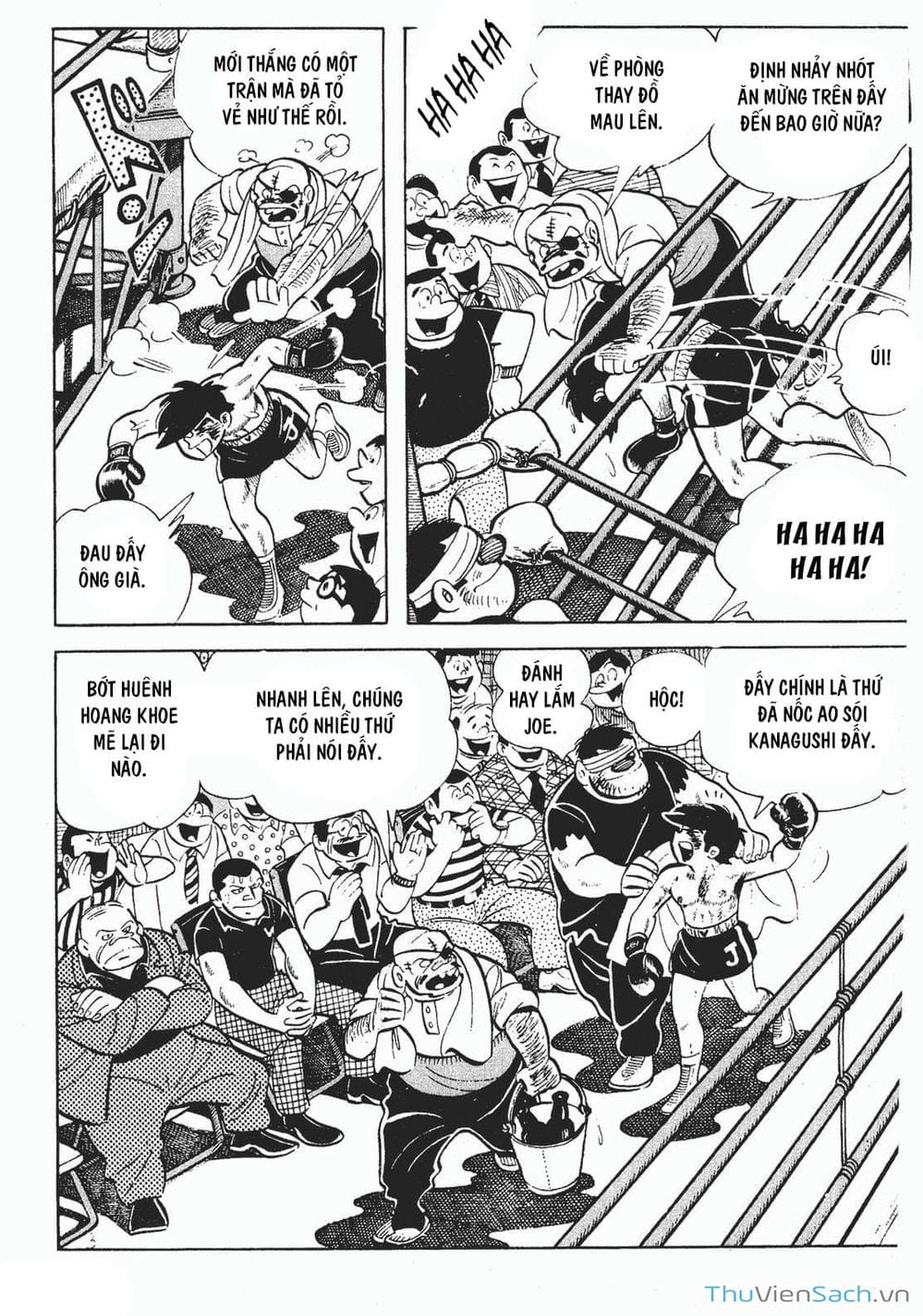 Truyện Tranh Thiết Quyền Lãng Tử - Ashita No Joe trang 5