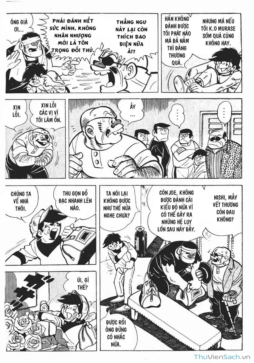 Truyện Tranh Thiết Quyền Lãng Tử - Ashita No Joe trang 5