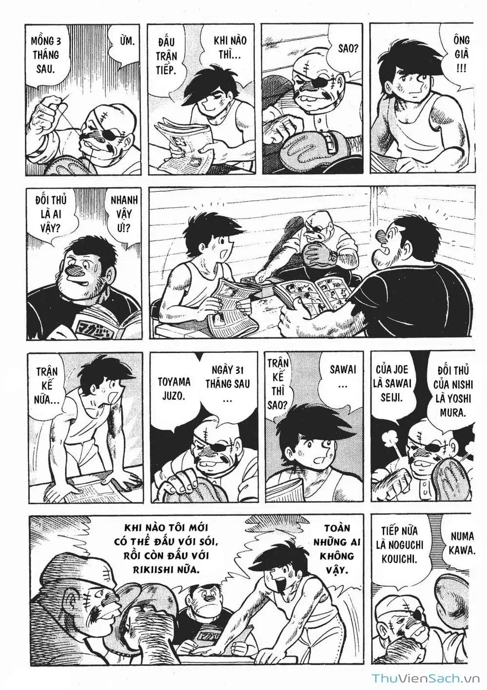 Truyện Tranh Thiết Quyền Lãng Tử - Ashita No Joe trang 5