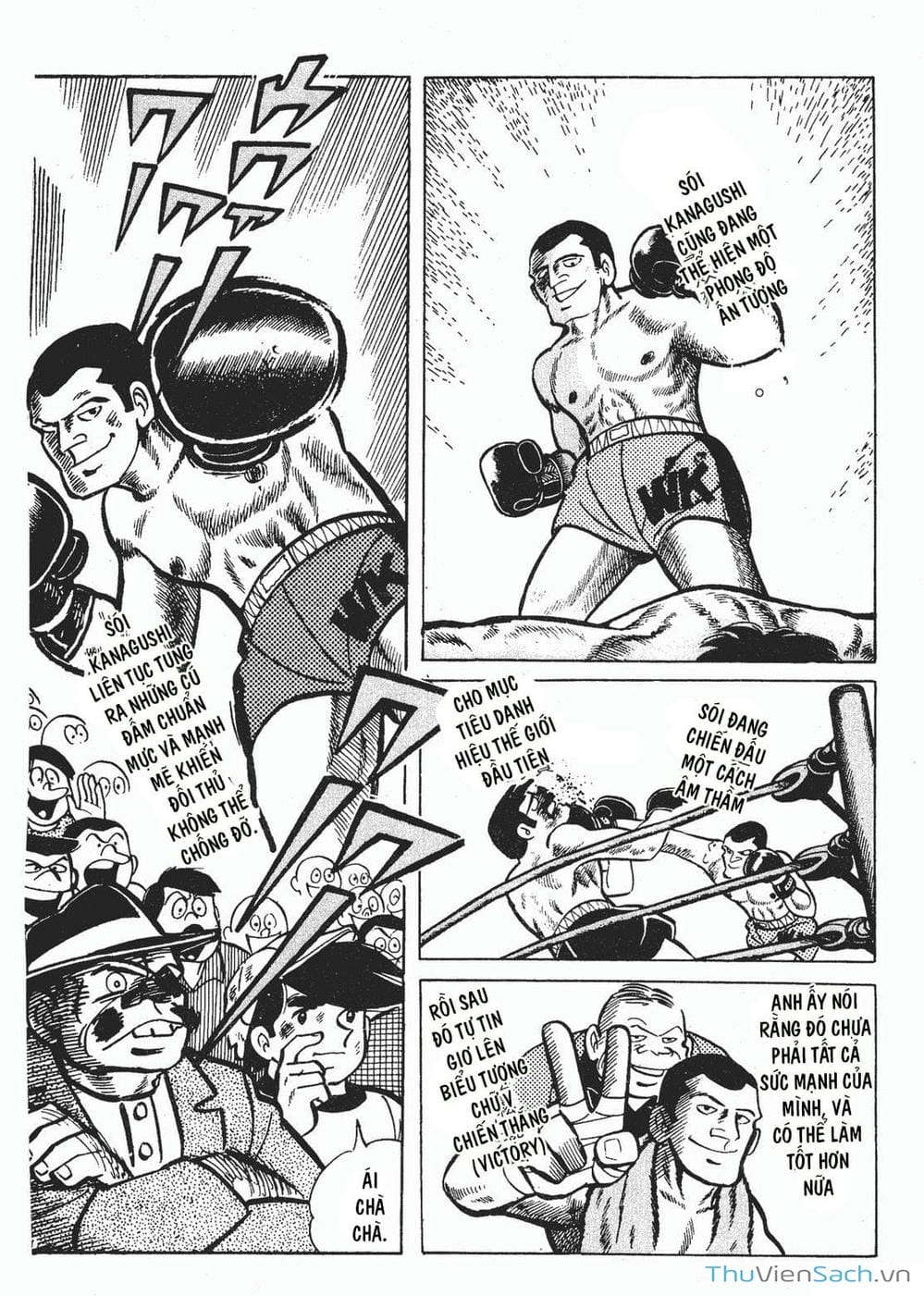 Truyện Tranh Thiết Quyền Lãng Tử - Ashita No Joe trang 5