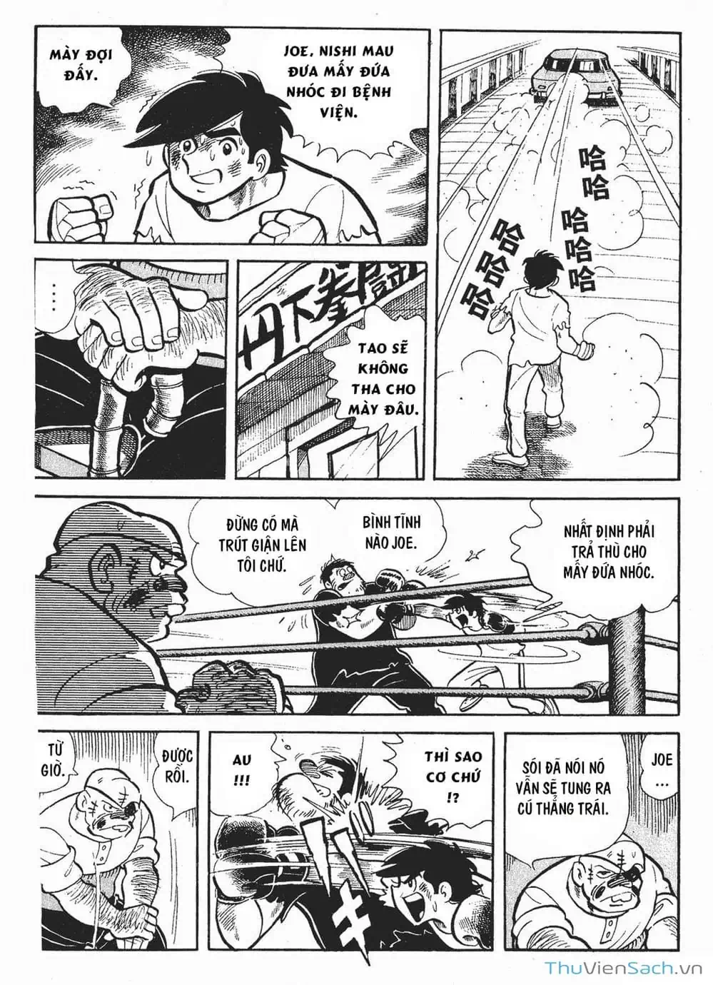 Truyện Tranh Thiết Quyền Lãng Tử - Ashita No Joe trang 5