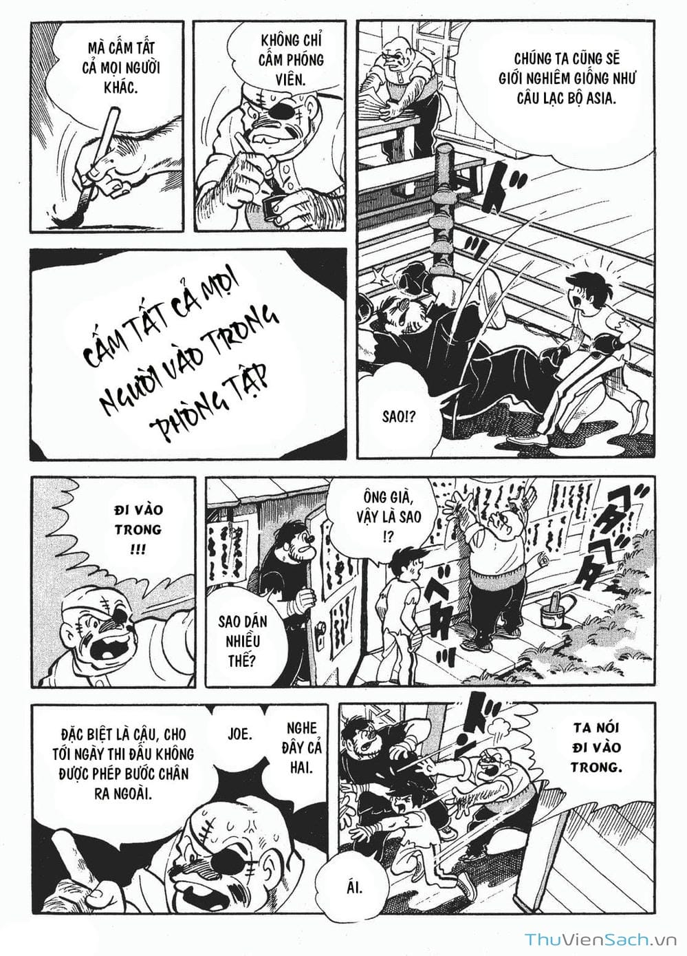 Truyện Tranh Thiết Quyền Lãng Tử - Ashita No Joe trang 5