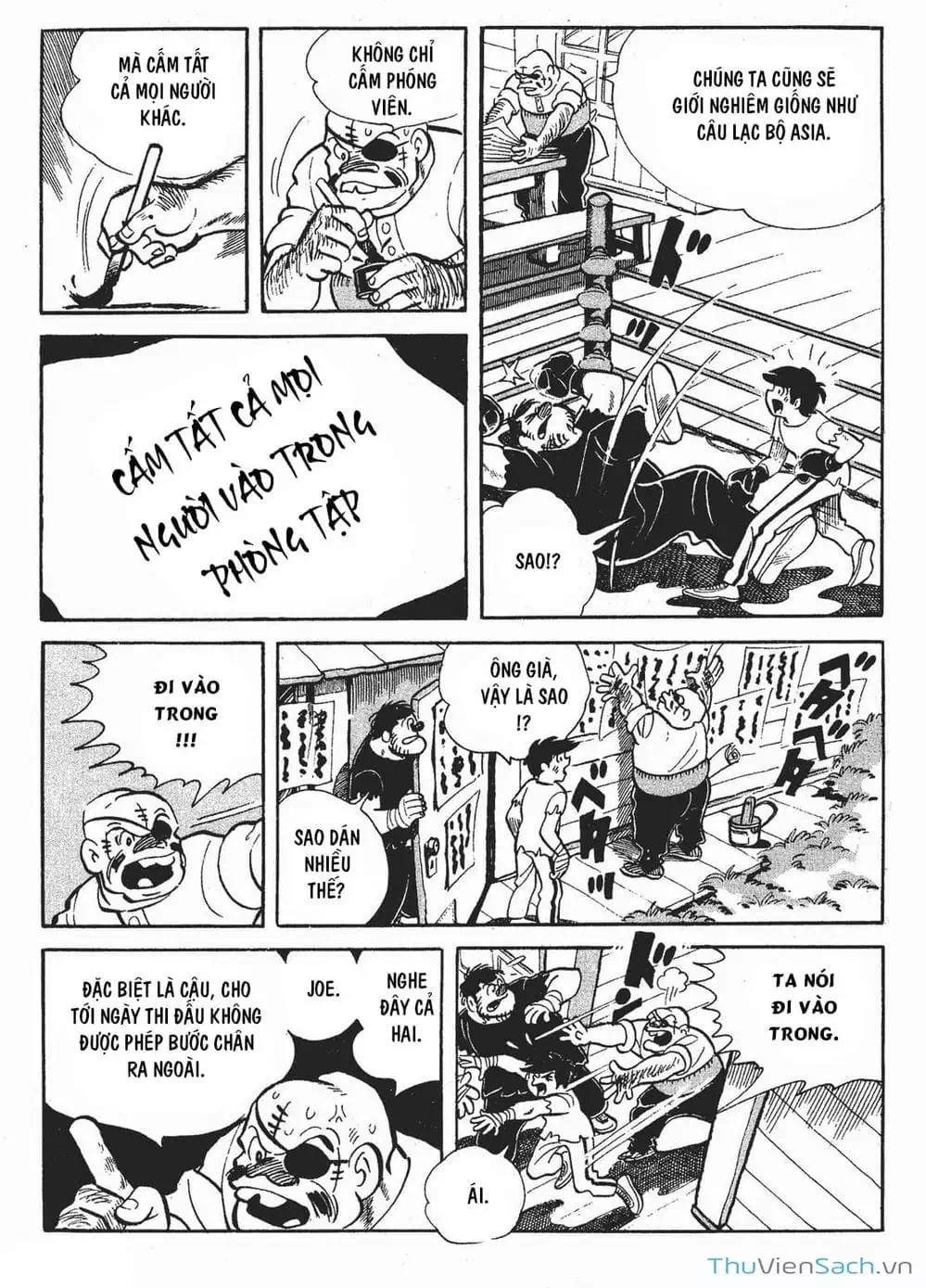 Truyện Tranh Thiết Quyền Lãng Tử - Ashita No Joe trang 5