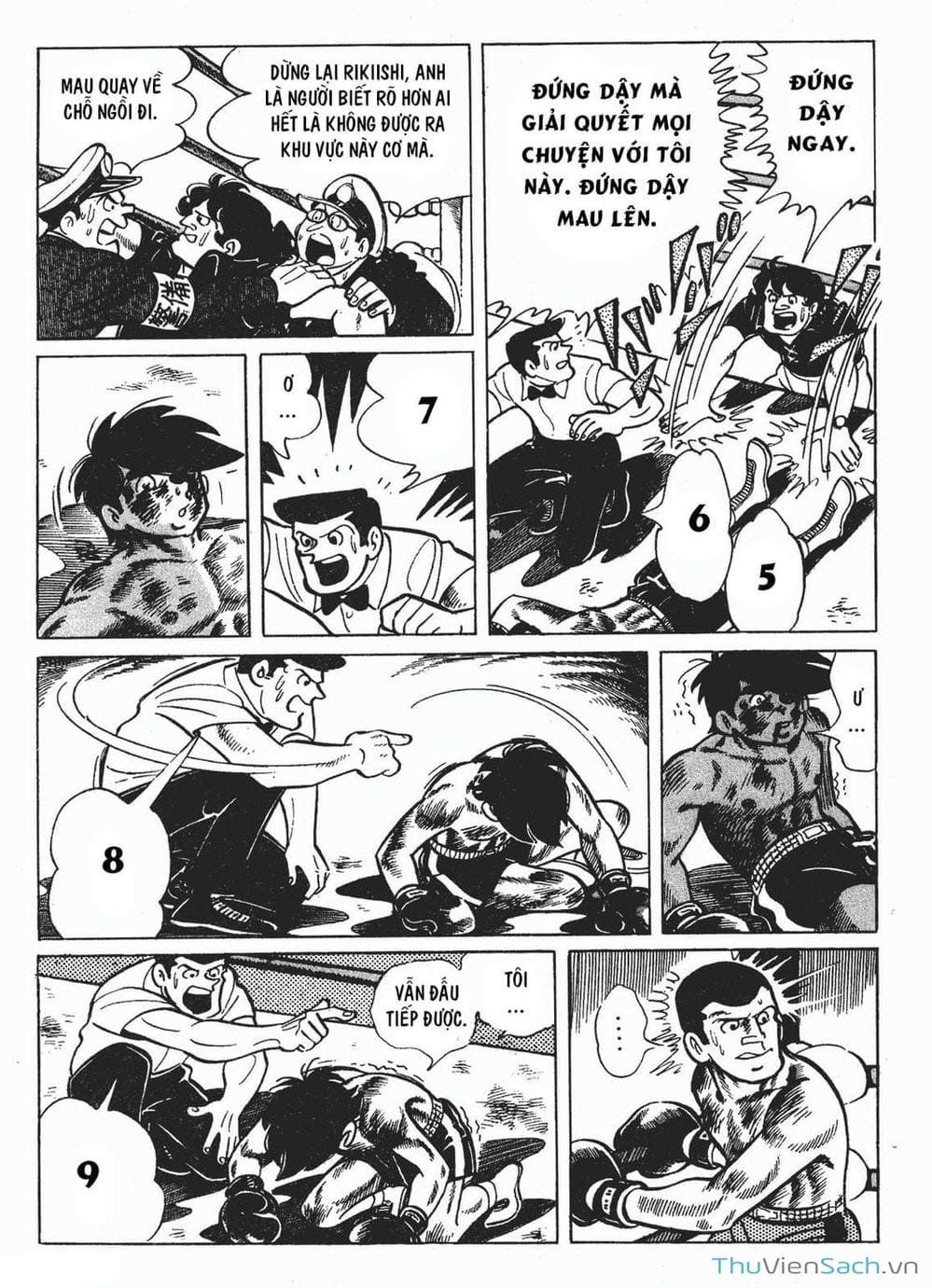 Truyện Tranh Thiết Quyền Lãng Tử - Ashita No Joe trang 5